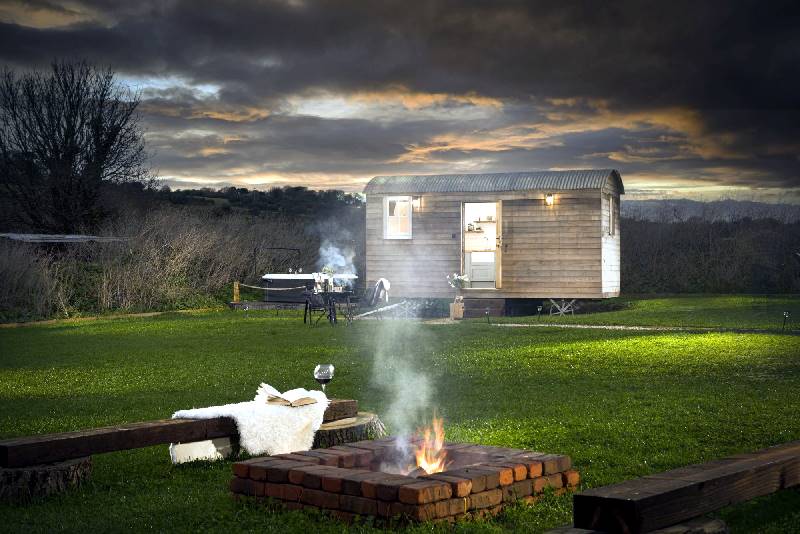 Click here for more about Nori's Nest, Shepherds Hut, Croft Hooper